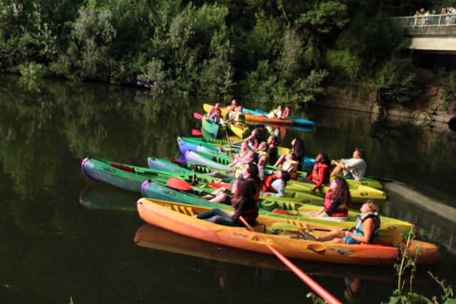 Salida en canoa