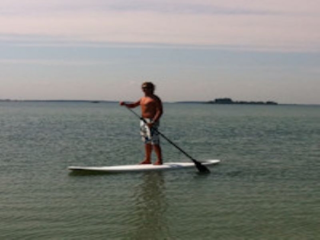 Paseo en paddle board 