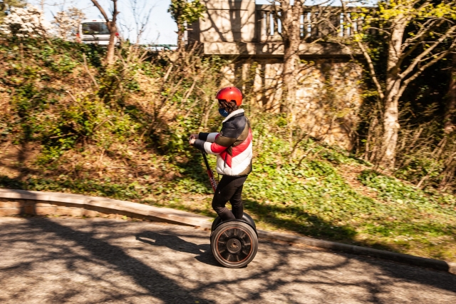  Aprendiendo a andar en Segway