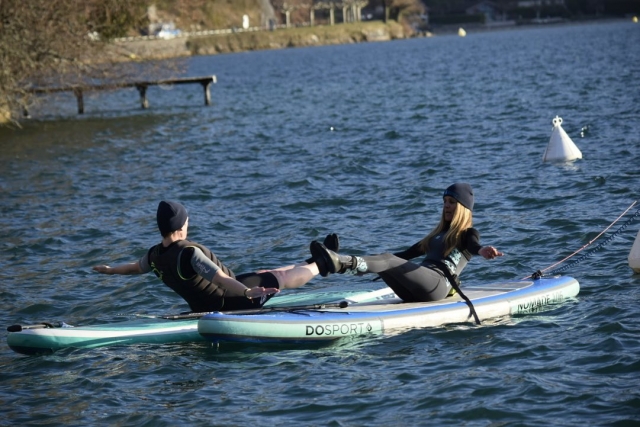 Clase de Paddle Yoga 