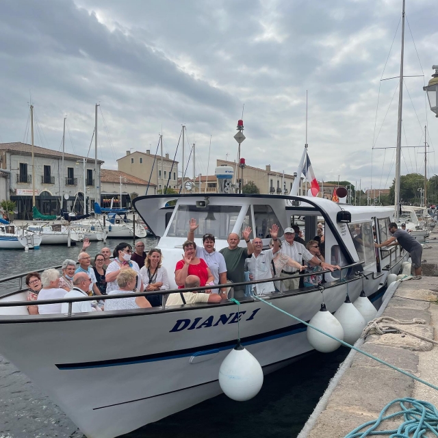  Paseo en barco en Hérault