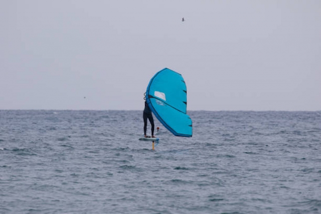  Wingsurf en el lago Lemán 