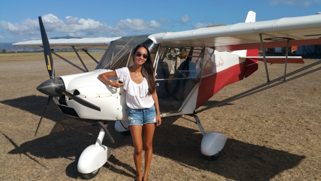 Vuelo de iniciación al pilotaje de un ULM