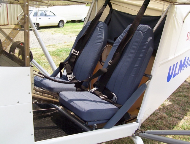 Interior del avión