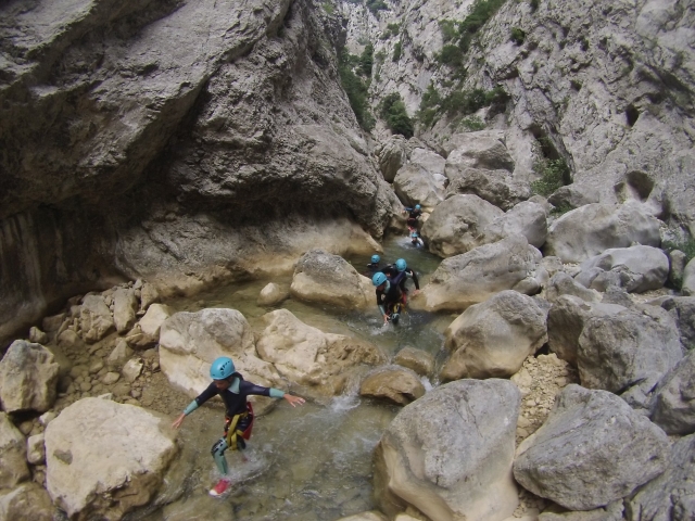  Salida de barranquismo en familia 