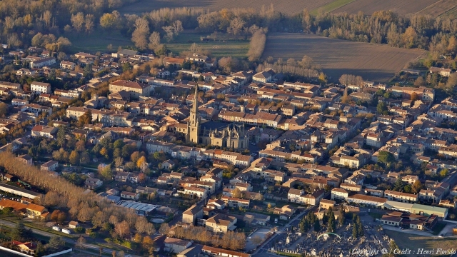 Vuelo sobre los alrededores de Toulouse 