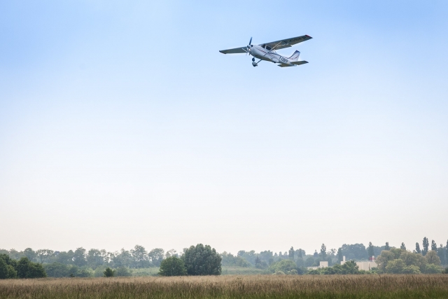Aprendizaje de vuelo en avión 