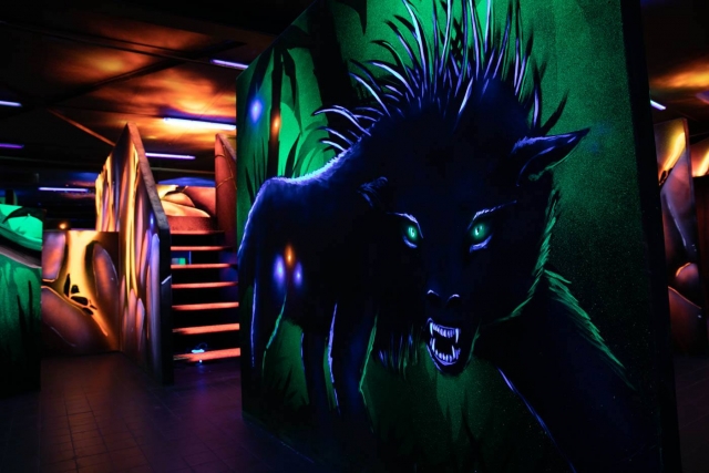  Sala de juegos láser 