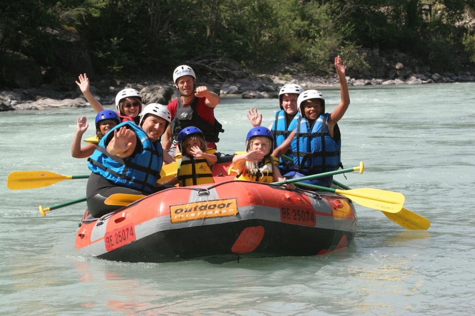Rafting en el río más grande de Provenza Rafting en el río más grande de Provenza