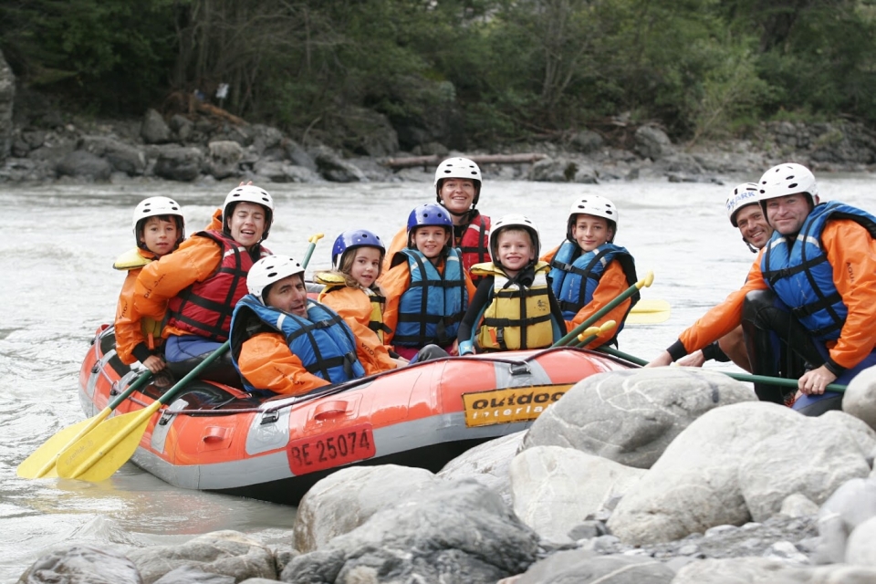 Rafting en el Durance Rafting en el Durance