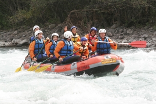 Día de descubrimiento del rafting en el Durance