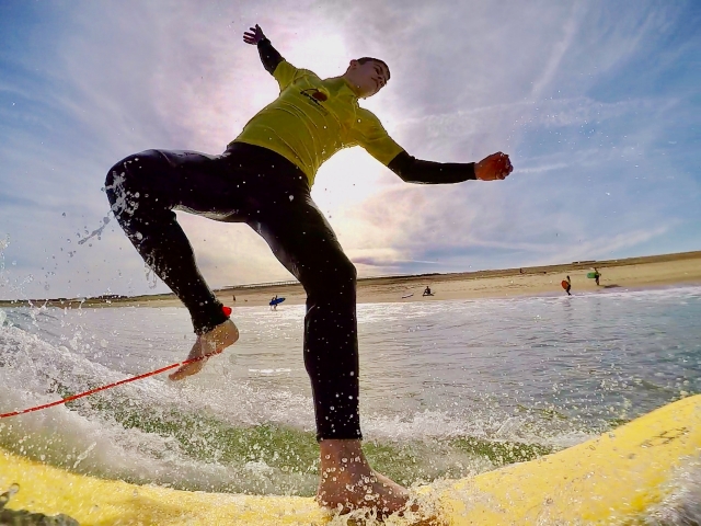 El profesional del surf 