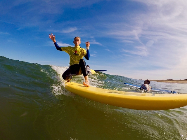  ¡Venga a aprender a surfear! 