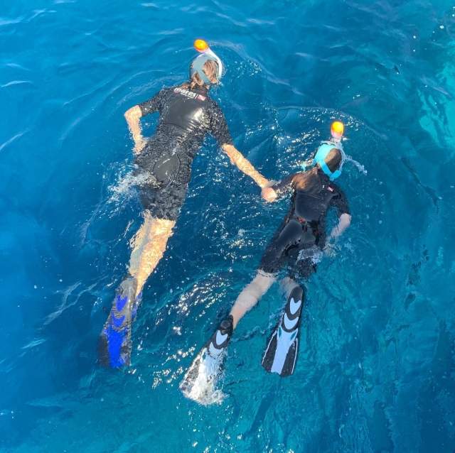 Snorkel en Córcega 
