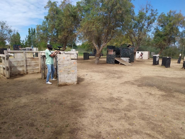  Juego láser al aire libre 