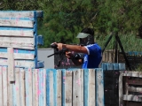 Sesión de gotcha cerca de Béziers 250 bolas