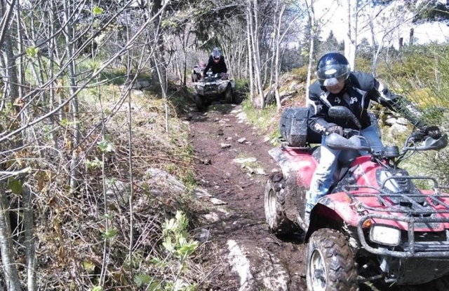  Excursión en cuatrimoto con guía 