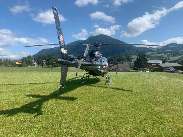  Salida en helicóptero 