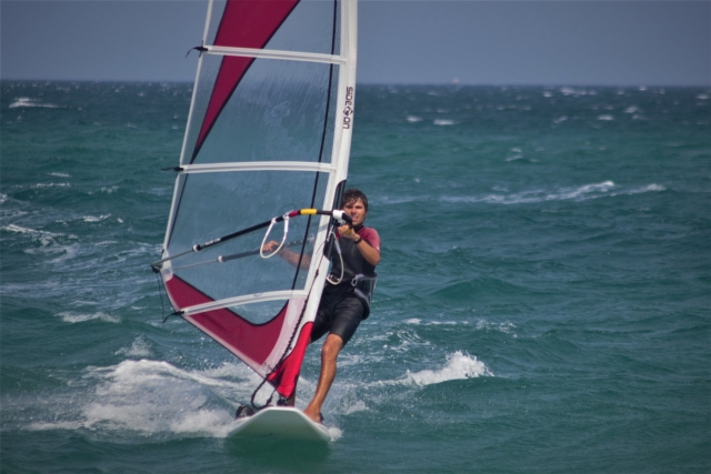  Planche à voile En el sur