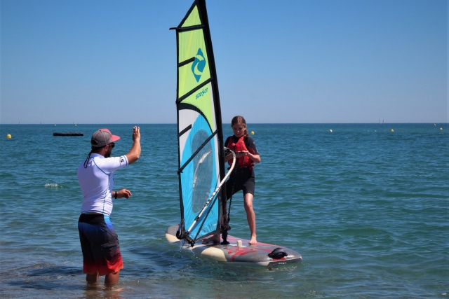 Iniciación al windsurf 