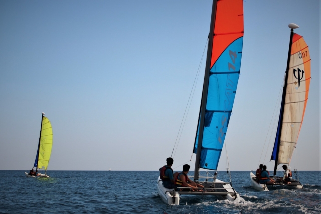  Lección privada de catamarán en los Pirineos Orientales 