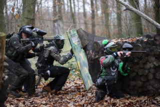 Gotcha para adolescentes con 500 bolas en Val-d'Oise