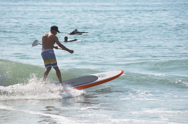 Surfear en remo 