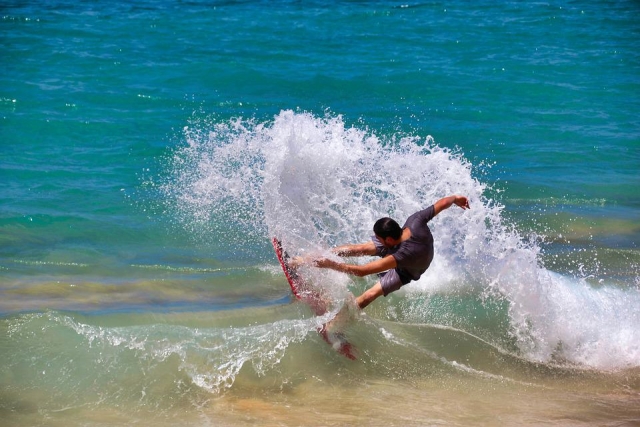  Clase privada de surf en Bayona 