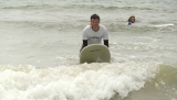 Clase de surf en grupo en la playa de Penthièvre 1h30