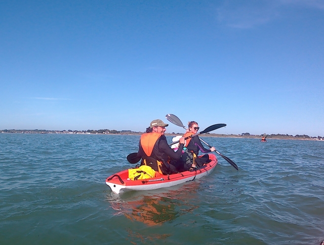Renta de kayak en la península de Quiberon 