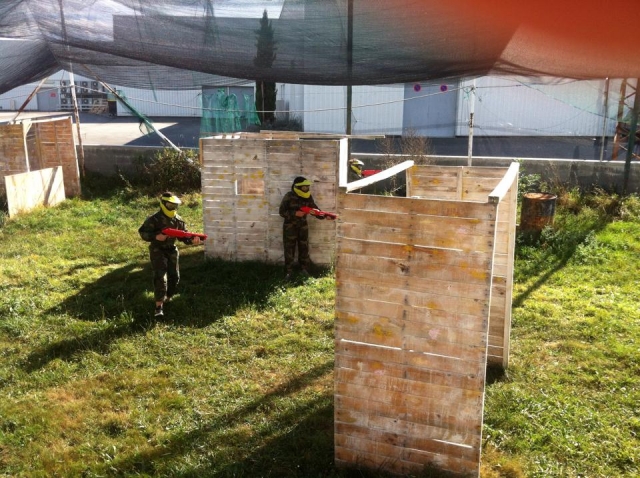  Zona de juegos de paintball