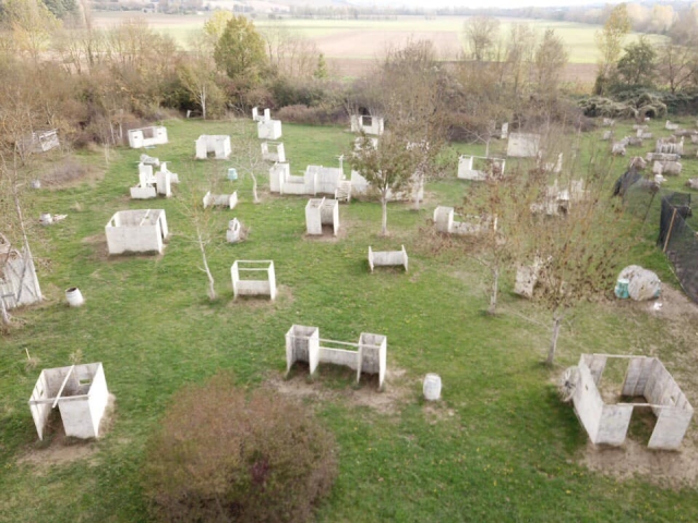  Campo de juego al aire libre para Laser Tag y Gotcha 