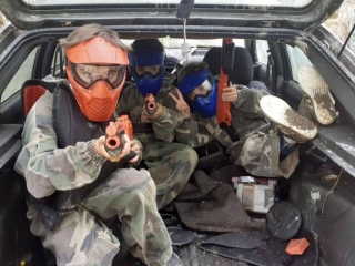 Partida de gotcha infantil en Alto Garona 2 horas