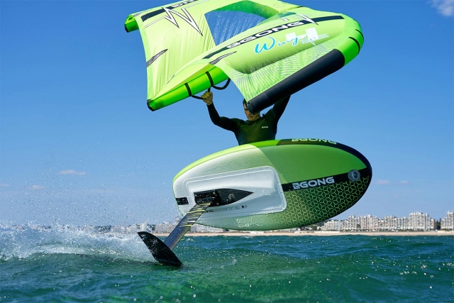  Wing Foil en el agua 