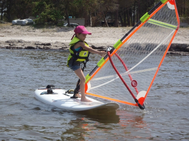 Salida de windsurf para niños 