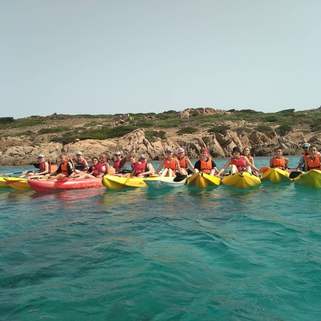 Kayak en Bonifacio 
