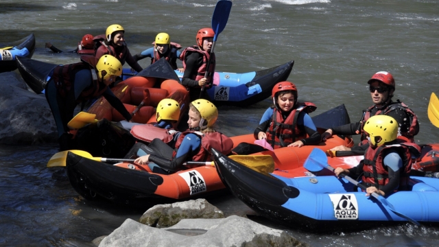  Rafting para niños