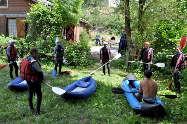  Kayak aéreo en el Ubaye 