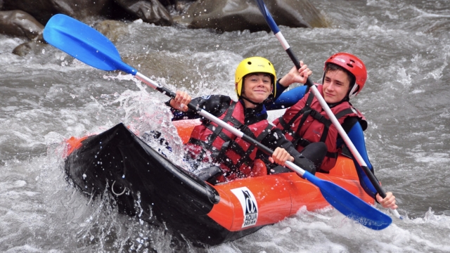  Frenle a las olas del río Ubaye 