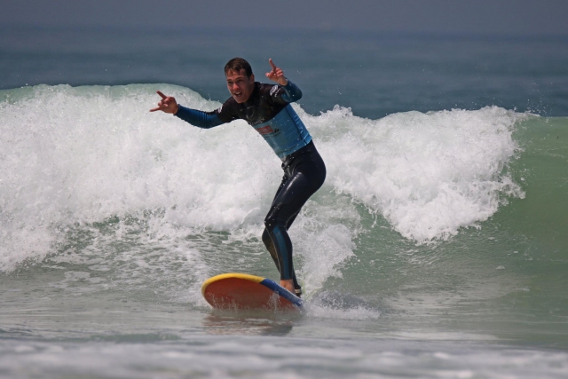  Clases de surf en los Pirineos Atlánticos 