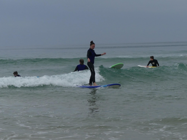  Clases de surf para principiantes 