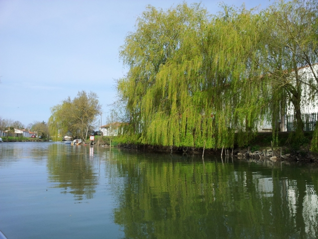  Navegación en la presa de Poitevin 