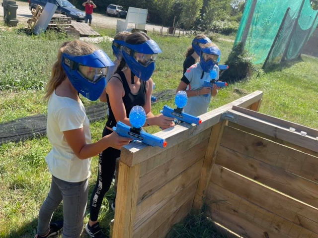  El equipo de chicas azules 