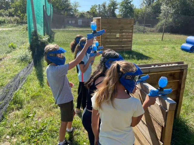  Equipo azul en gotcha 