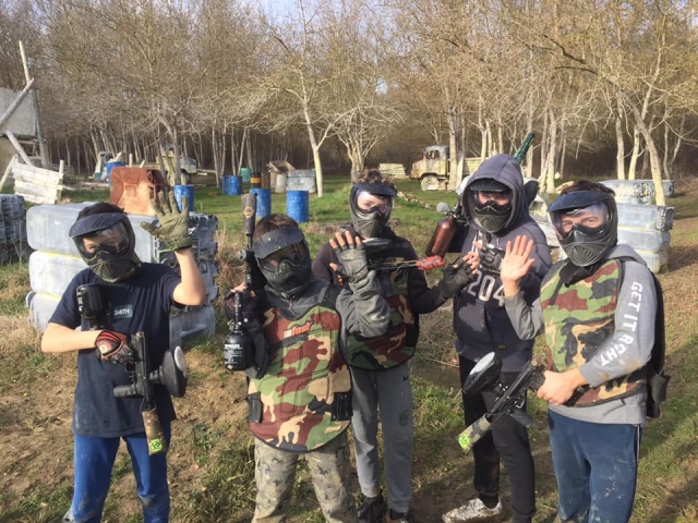  Disfraz de gotcha militar 