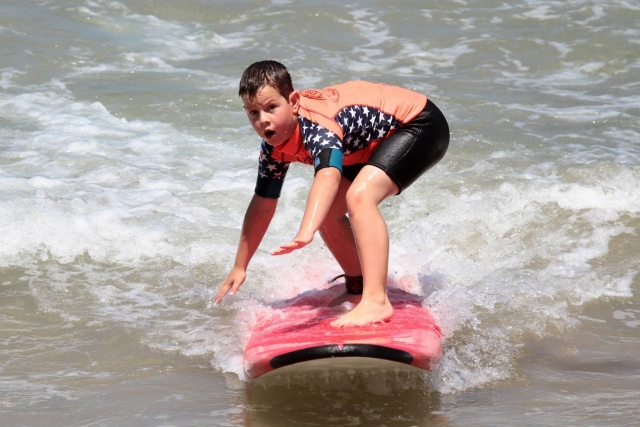 Enseñando equilibrio a niños 