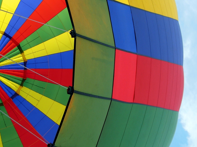  El globo de mil colores le asegurará una experiencia mágica