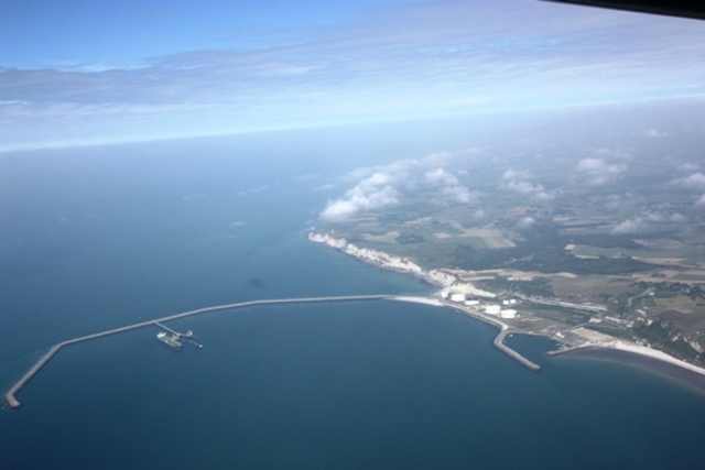 Deauville vista desde el cielo