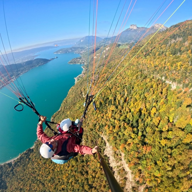 Experiencia en parapente 