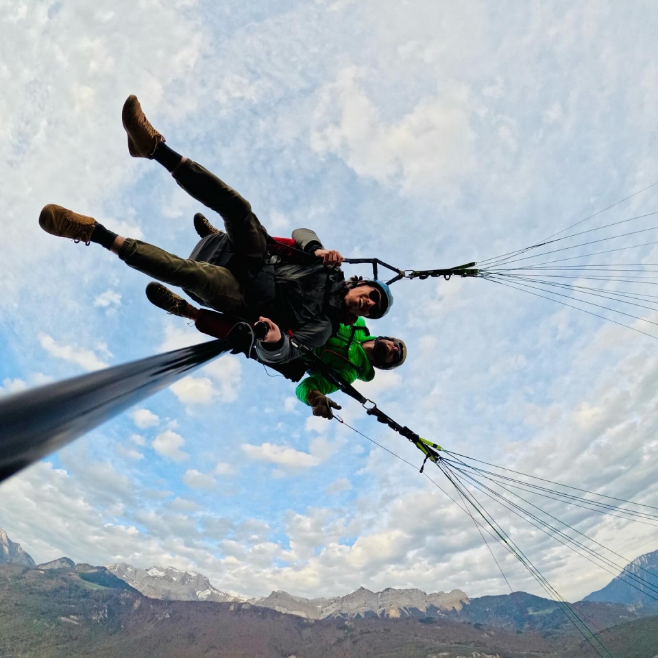  Parapente en Doussard 